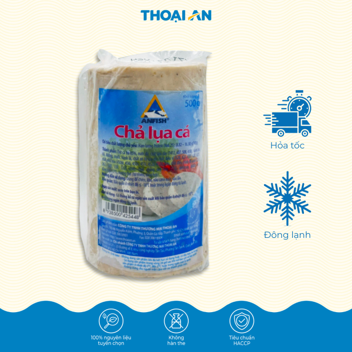 Chả lụa cá Thoại An 500g (Đông lạnh)
