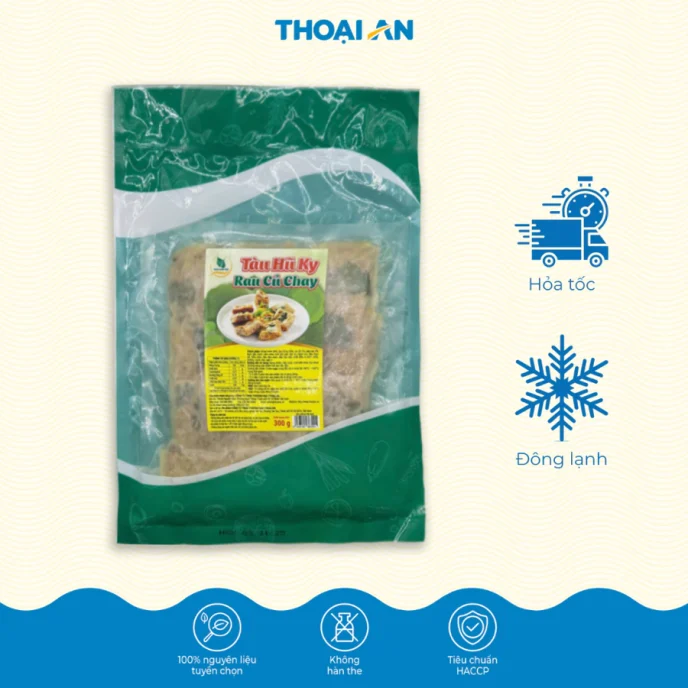 Tàu hũ ky rau củ chay Thoại An 300g (Đông lạnh)